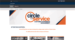 Desktop Screenshot of circle-of-service.com